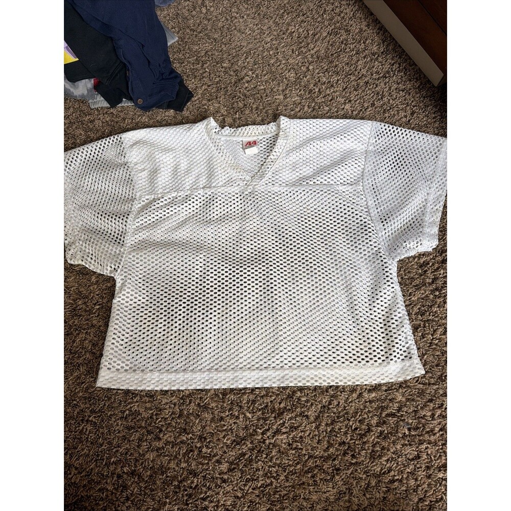 A4 Football Practice Jersey Youth XL New No Tags White
